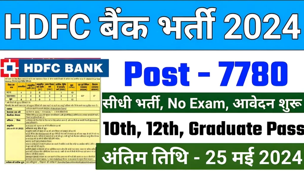 HDFC Bank Recruitment 2024